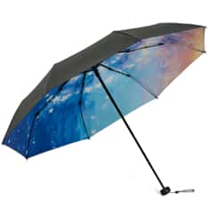 【京东超市】天堂伞 双层防晒(UPF50+)创意三折太阳伞晴...